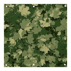 Green Leaves Camouflage Pattern Banner And Sign 3  X 3 