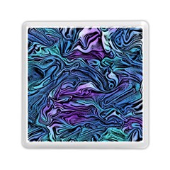 Illustration Abstract Waves Background Texture Memory Card Reader (square) by Wegoenart