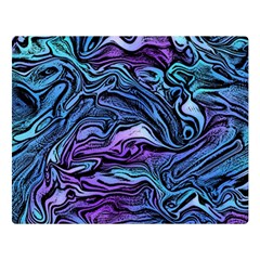 Illustration Abstract Waves Background Texture Double Sided Flano Blanket (large)  by Wegoenart