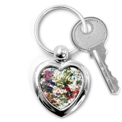 Art Creativity Painting Abstract Key Chain (heart) by Wegoenart