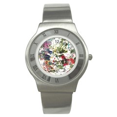 Art Creativity Painting Abstract Stainless Steel Watch by Wegoenart