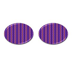 Illustrations Background Diamond Pattern Wallpaper Cufflinks (oval) by Wegoenart