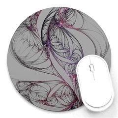 Art Illustration Abstract Background Watercolor Round Mousepads by Wegoenart