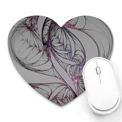 Art Illustration Abstract Background Watercolor Heart Mousepads by Wegoenart