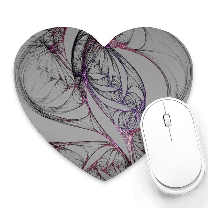 Art Illustration Abstract Background Watercolor Heart Mousepads