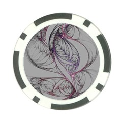 Art Illustration Abstract Background Watercolor Poker Chip Card Guard by Wegoenart