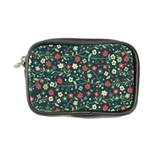 Flowering-branches-seamless-pattern Coin Purse by Zezheshop