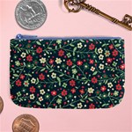 Flowering-branches-seamless-pattern Large Coin Purse Front