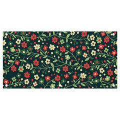 Flowering-branches-seamless-pattern Banner And Sign 4  X 2 