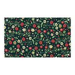 Flowering-branches-seamless-pattern Banner And Sign 5  X 3 