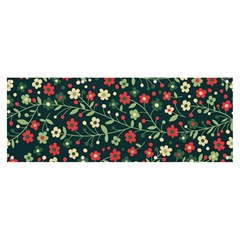 Flowering-branches-seamless-pattern Banner And Sign 8  X 3 