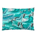 Sea waves seamless pattern Pillow Case (Two Sides) Front