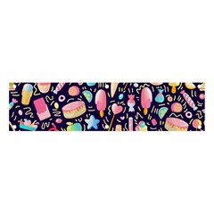 Cute-seamless-pattern-with-colorful-sweets-cakes-lollipops Banner And Sign 4  X 1 