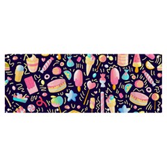 Cute-seamless-pattern-with-colorful-sweets-cakes-lollipops Banner And Sign 8  X 3 