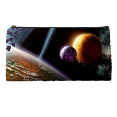 Planets In Space Pencil Case by Sapixe