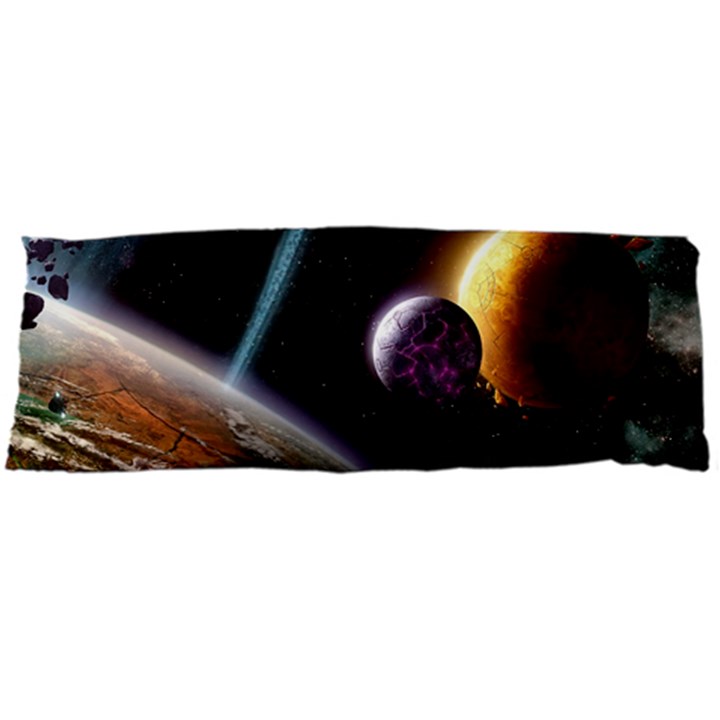 Planets In Space Body Pillow Case Dakimakura (Two Sides)