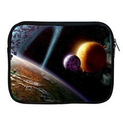 Planets In Space Apple Ipad 2/3/4 Zipper Cases by Sapixe