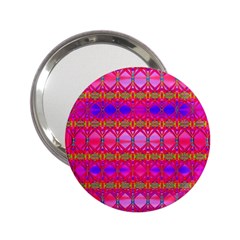 Pink Mirrors 2 25  Handbag Mirrors by Thespacecampers