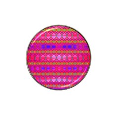 Pink Mirrors Hat Clip Ball Marker (10 Pack) by Thespacecampers