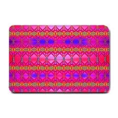 Pink Mirrors Small Doormat  by Thespacecampers