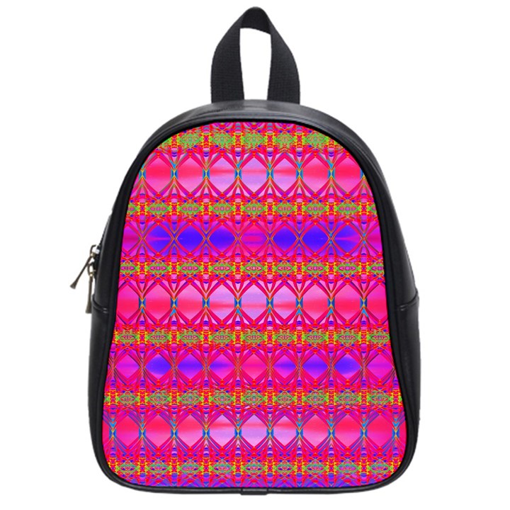 Pink Mirrors School Bag (Small)