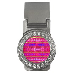 Pink Mirrors Money Clips (cz)  by Thespacecampers