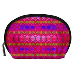 Pink Mirrors Accessory Pouch (large) by Thespacecampers