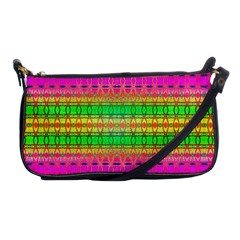 Peace And Love Shoulder Clutch Bag by Thespacecampers