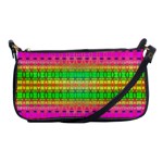 Peace And Love Shoulder Clutch Bag Front