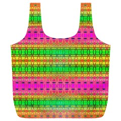 Peace And Love Full Print Recycle Bag (xl) by Thespacecampers