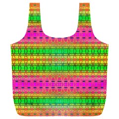 Peace And Love Full Print Recycle Bag (xxl) by Thespacecampers