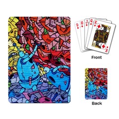 Graffiti-wall-mural-painting-arts Playing Cards Single Design (rectangle)