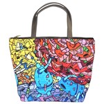 Graffiti-wall-mural-painting-arts Bucket Bag Front