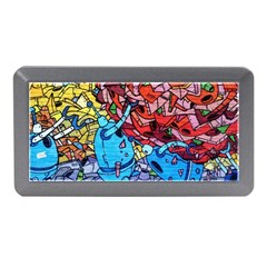 Graffiti-wall-mural-painting-arts Memory Card Reader (mini) by Simbadda