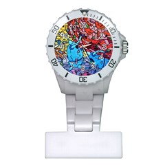 Graffiti-wall-mural-painting-arts Plastic Nurses Watch by Simbadda