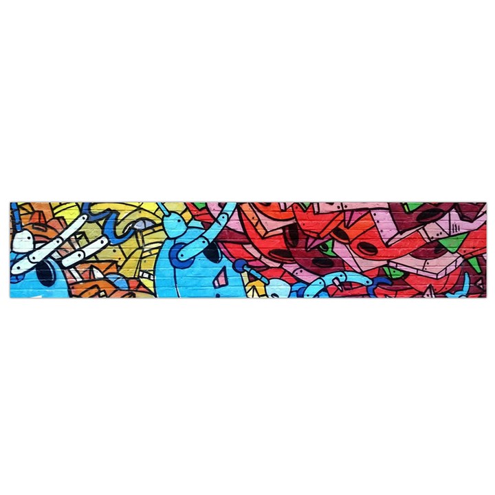 Graffiti-wall-mural-painting-arts Small Flano Scarf