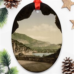 Ponale Road, Garda, Italy  Ornament (oval)