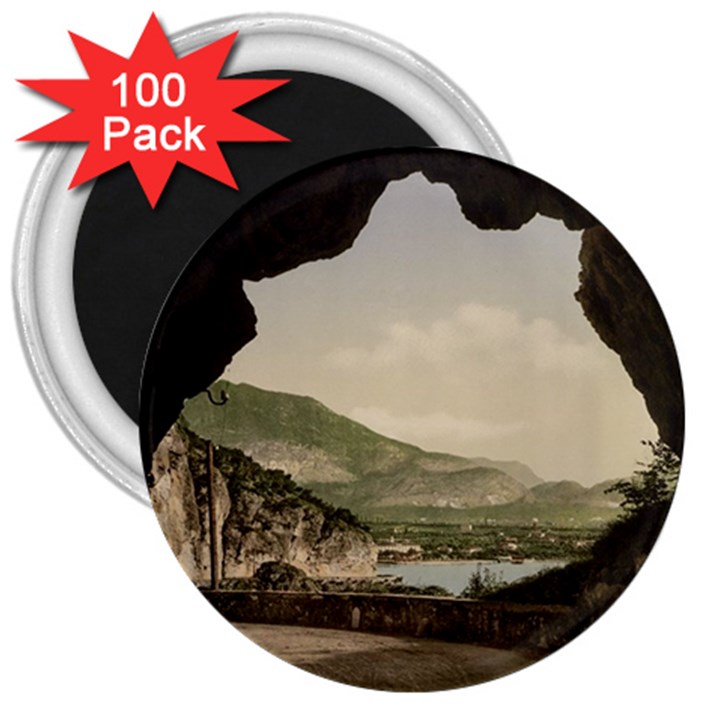 Ponale Road, Garda, Italy  3  Magnets (100 pack)