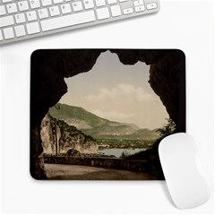 Ponale Road, Garda, Italy  Large Mousepads