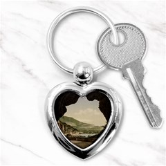 Ponale Road, Garda, Italy  Key Chain (heart)