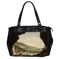 Ponale Road, Garda, Italy  Oversize Office Handbag (2 Sides)