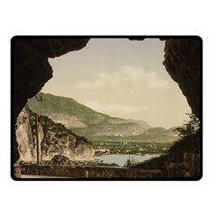 Ponale Road, Garda, Italy  Fleece Blanket (small) by ConteMonfrey