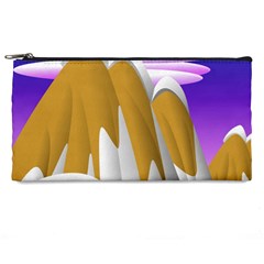 Europa Positive Thinking Mountain Pencil Case by Wegoenart