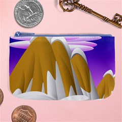 Europa Positive Thinking Mountain Large Coin Purse by Wegoenart