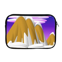 Europa Positive Thinking Mountain Apple Macbook Pro 17  Zipper Case by Wegoenart