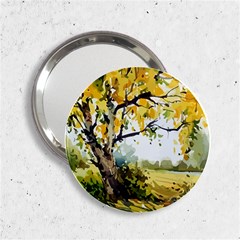 Landscape Painting Meadow Garden 2.25  Handbag Mirrors