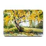 Landscape Painting Meadow Garden Small Doormat  24 x16  Door Mat