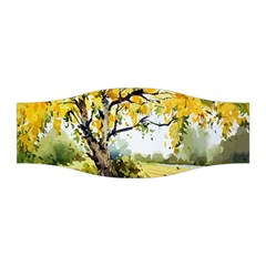 Landscape Painting Meadow Garden Stretchable Headband