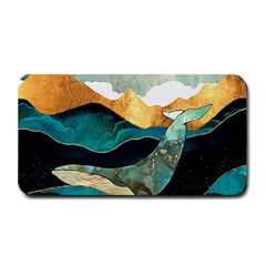 Ocean Whale Painting Sea Undersea Medium Bar Mats by Wegoenart