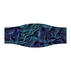 Abstract Waves Background Texture Wave Stretchable Headband by Wegoenart